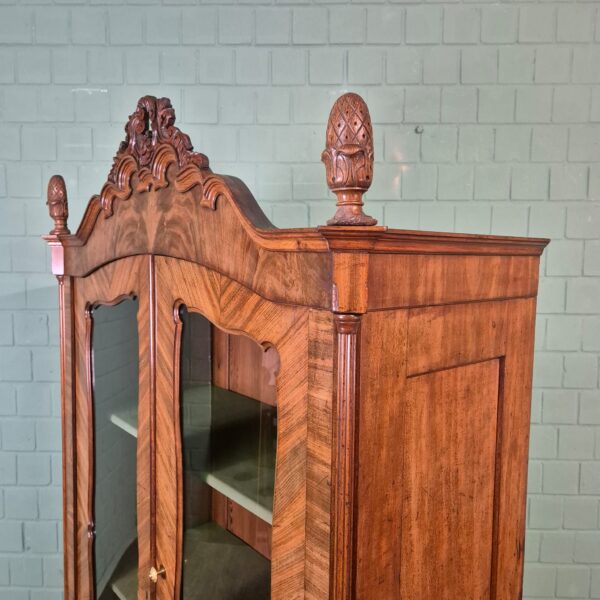 Display Case Louis Philippe 1860 Mahogany - Image 4