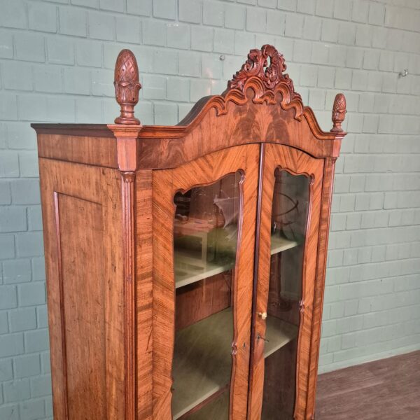 Display Case Louis Philippe 1860 Mahogany - Image 6