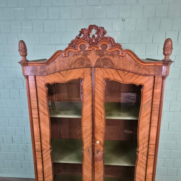 Display Case Louis Philippe 1860 Mahogany - Image 5