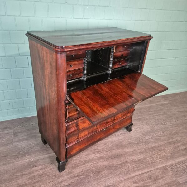 Bureau Biedermeier 1850 Mahogany - Image 5