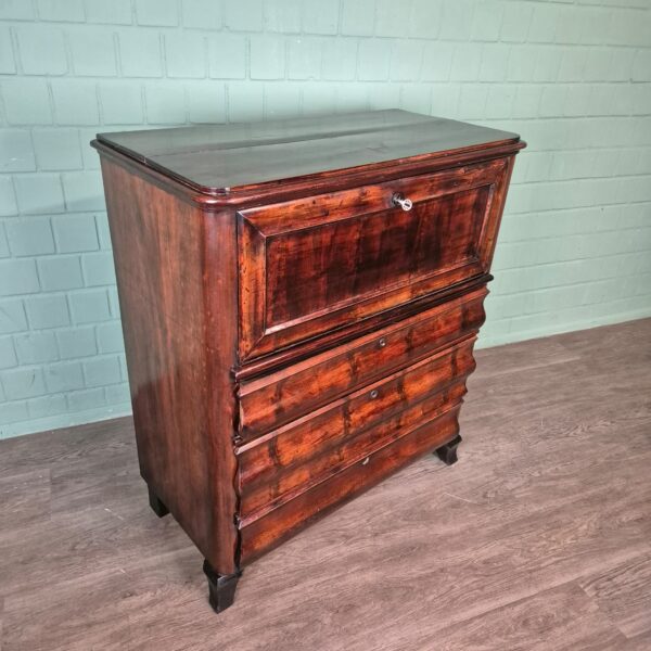 Bureau Biedermeier 1850 Mahogany