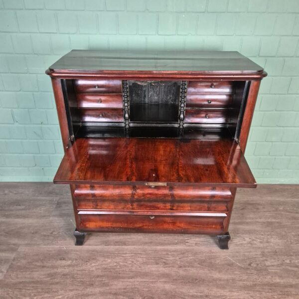 Bureau Biedermeier 1850 Mahogany - Image 3