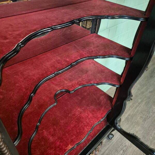 Display Case Biedermeier 1850 Veneer - Image 19