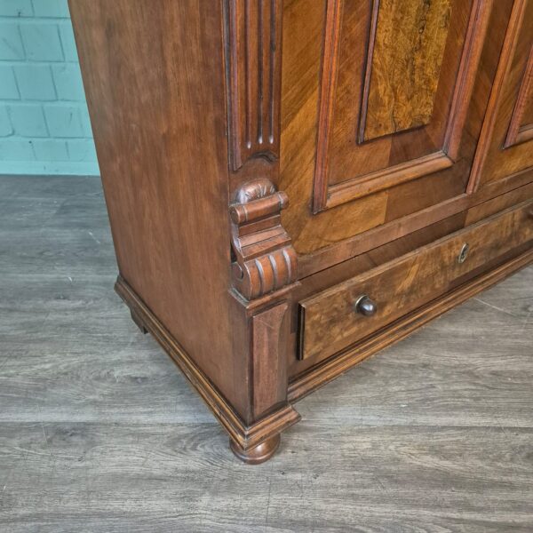 Wardrobe Gründerzeit 1880 Walnut - Image 5