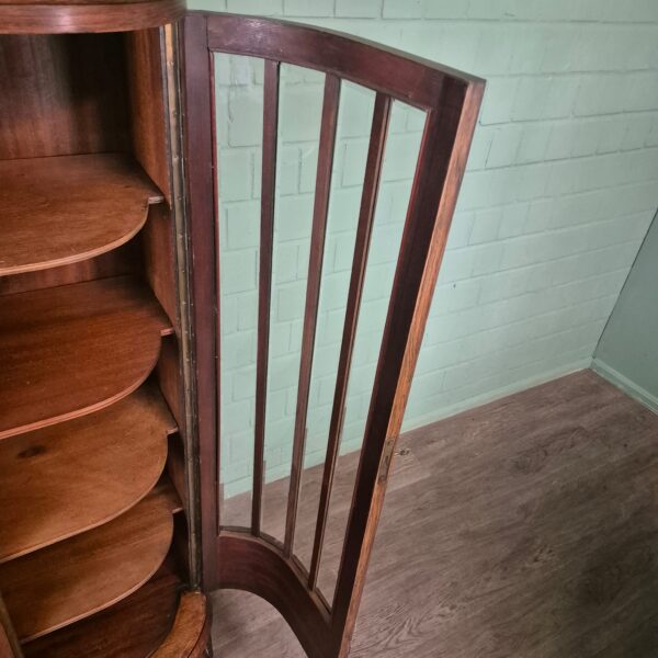 Display Cabinet Art-Deco 1920 Oak - Image 15