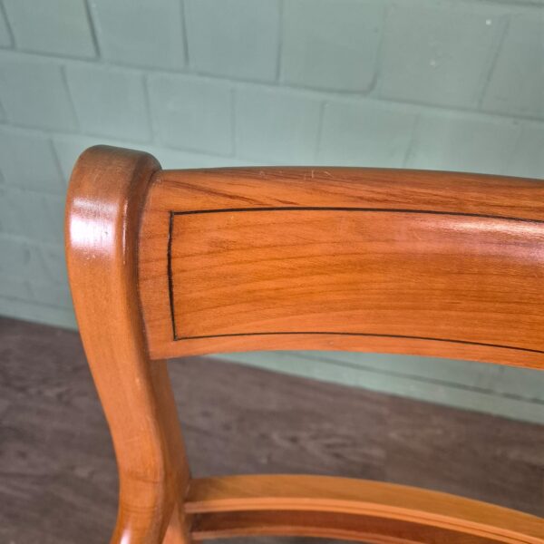 Set Chairs Biedermeier-style Cherry Wood - Image 7