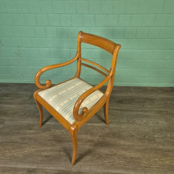 Set Chairs Biedermeier-style Cherry Wood - Image 6