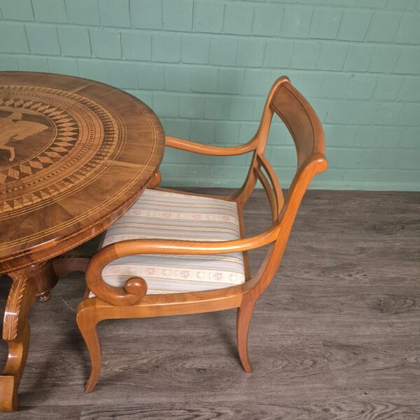 Set Chairs Biedermeier-style Cherry Wood - Image 3