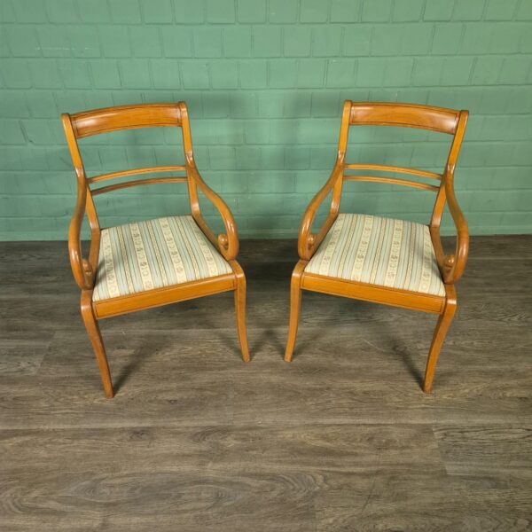 Set Chairs Biedermeier-style Cherry Wood - Image 4