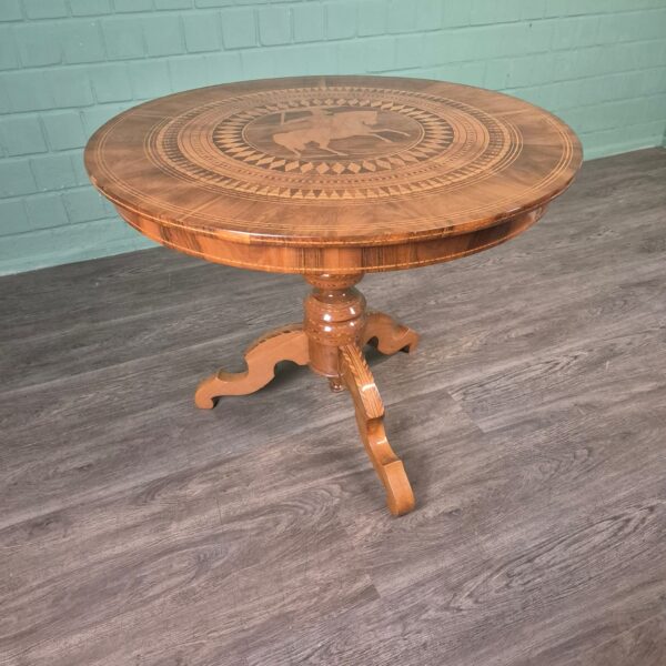 Table Gründerzeit 1880 Walnut