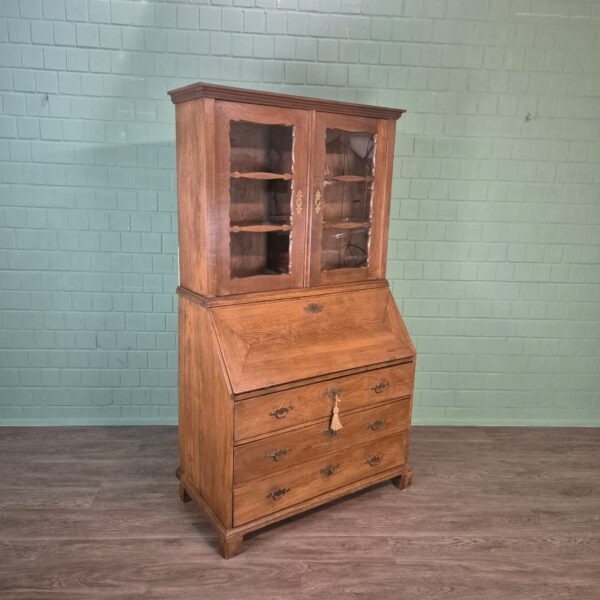 Secretary Biedermeier 1880 Oak