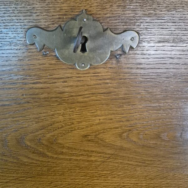 Secretary Biedermeier 1880 Oak - Image 12