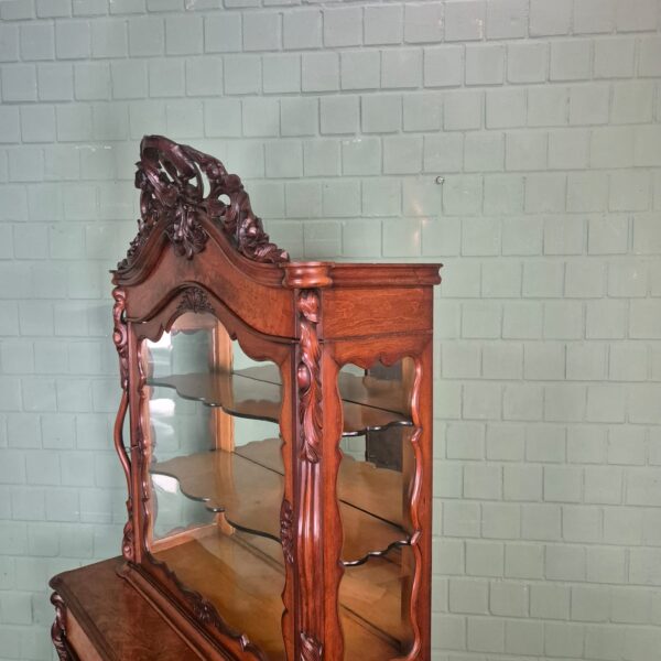 Bonheur Biedermeier 1850 Mahogany - Image 6
