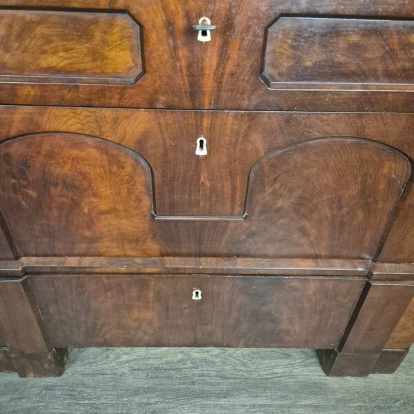 Chest of Drawers Biedermeier 1810 Mahogany - Image 6