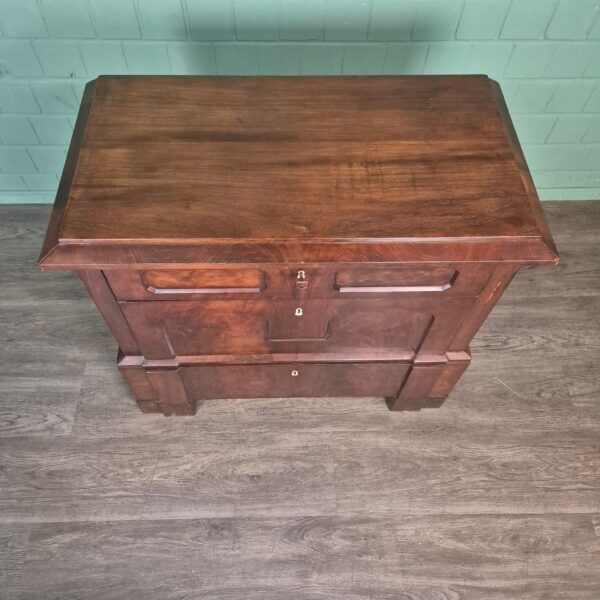 Chest of Drawers Biedermeier 1810 Mahogany - Image 3