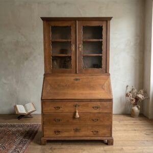 Secretary Biedermeier 1880 Oak