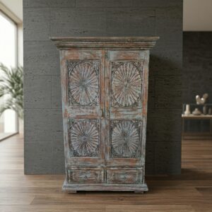 Cabinet Solid Wood Shabby-Chic 0,95 m