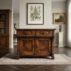 Cupboard Louis Philippe 1860 Walnut