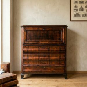 Bureau Biedermeier 1850 Mahogany