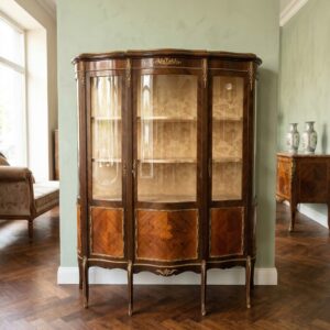Display Case Neo-barok 1930 Mahogany