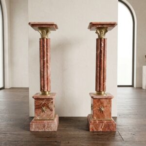 Columns Marble Red-Brown 1,03 m