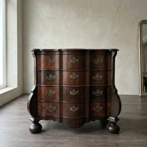 Chest of Drawers Neo-baroque 1900 Walnut 0,80 m