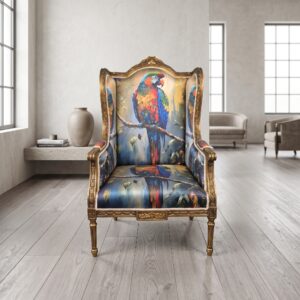 Baroque style armchair Ara