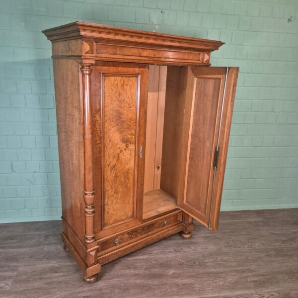 Wardrobe Gründerzeit 1880 Walnut - Image 8