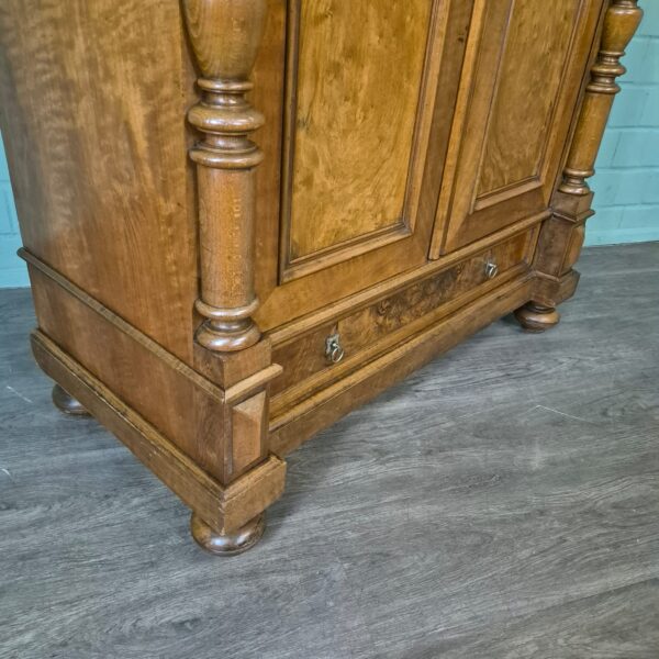 Wardrobe Gründerzeit 1880 Walnut - Image 5