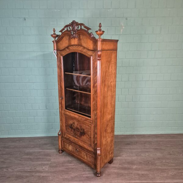 Display Cabinet Louis Philippe 1860 Mahogany - Image 3