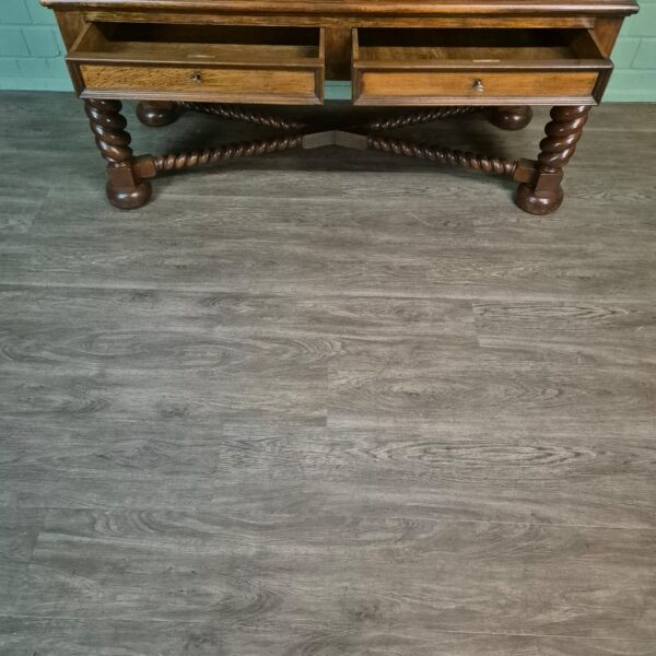 Cross-legged cabinet Gründerzeit 1870 Walnut - Image 15