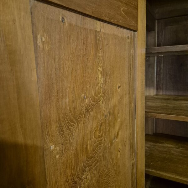 Cross-legged cabinet Gründerzeit 1870 Walnut - Image 11
