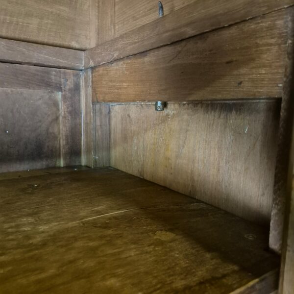 Cross-legged cabinet Gründerzeit 1870 Walnut - Image 13