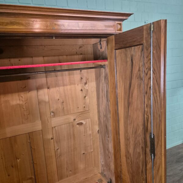 Wardrobe Gründerzeit 1880 Walnut - Image 13