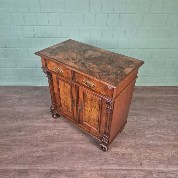 Cabinet Gründerzeit 1880 Walnut - Image 8