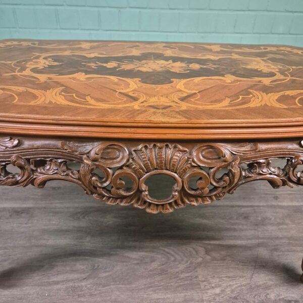 Coffee Table Walnut Neo-baroque - Image 8