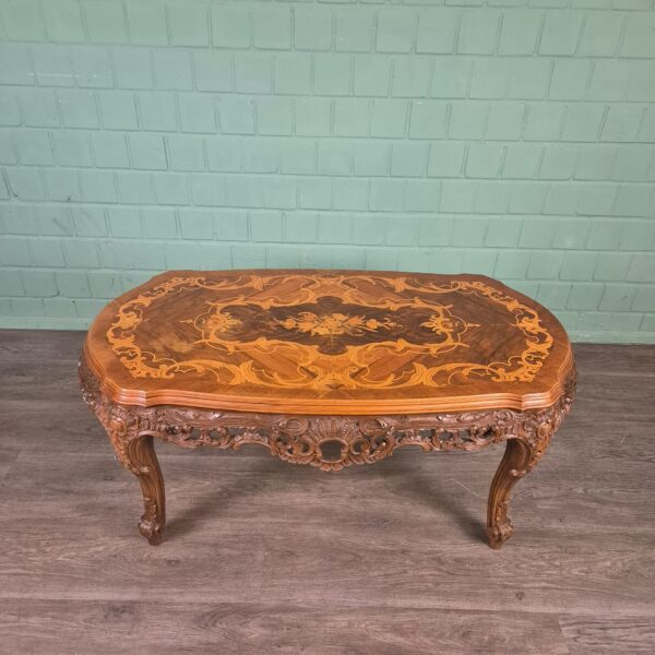 Coffee Table Walnut Neo-baroque