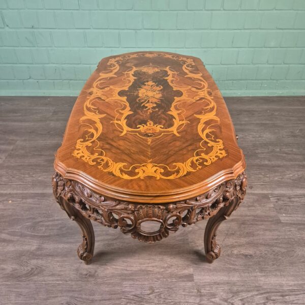 Coffee Table Walnut Neo-baroque - Image 10