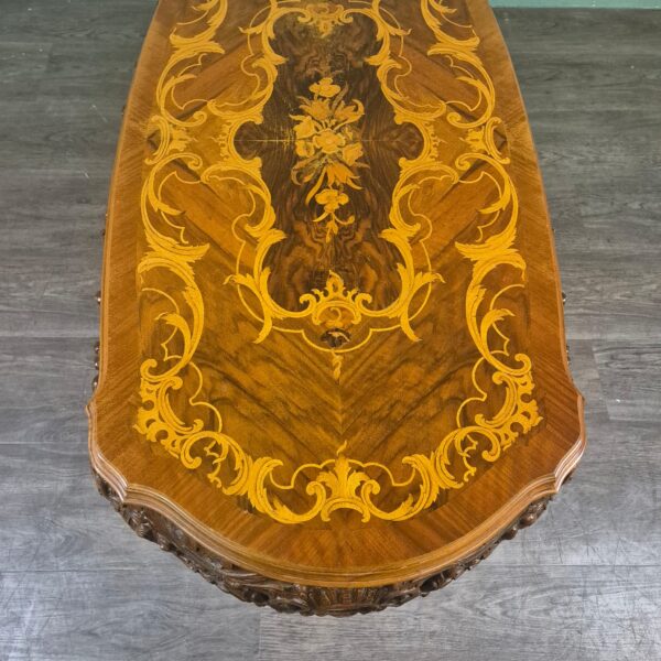 Coffee Table Walnut Neo-baroque - Image 11