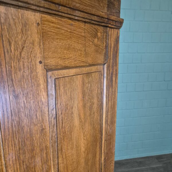 Wardrobe Biedermeier 1820 Oak - Image 6