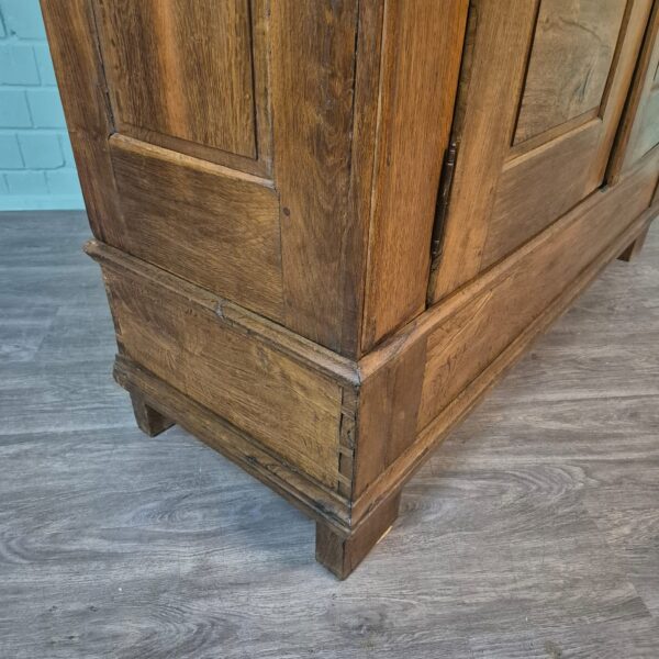 Wardrobe Biedermeier 1820 Oak - Image 5