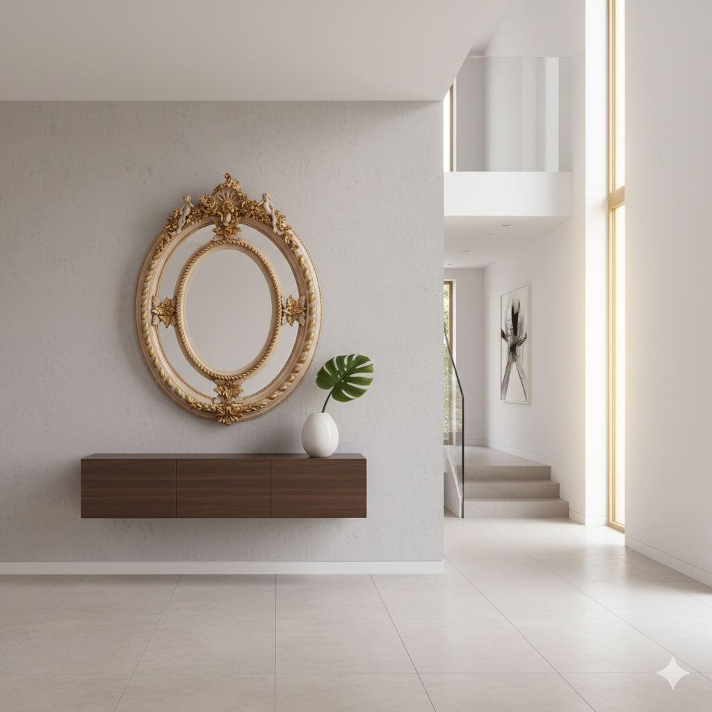 Mirror Oval 1,02 m x 1,36 m - Image 2