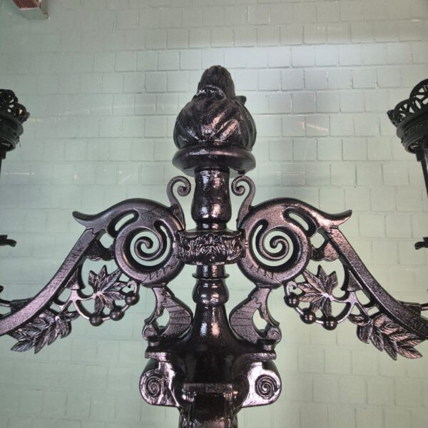 Cast Iron Lantern Black 3.00 m - Image 5