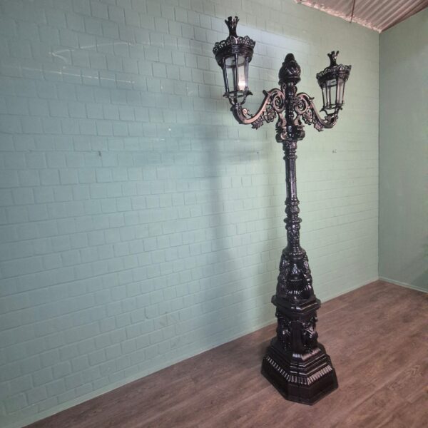 Cast Iron Lantern Black 3.00 m - Image 2