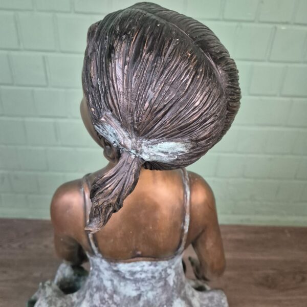 Statue Girl Ballet Bronze 1,02 m - Image 8