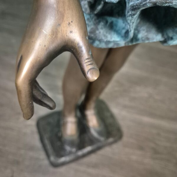 Statue Girl Ballet Bronze 1,02 m - Image 11