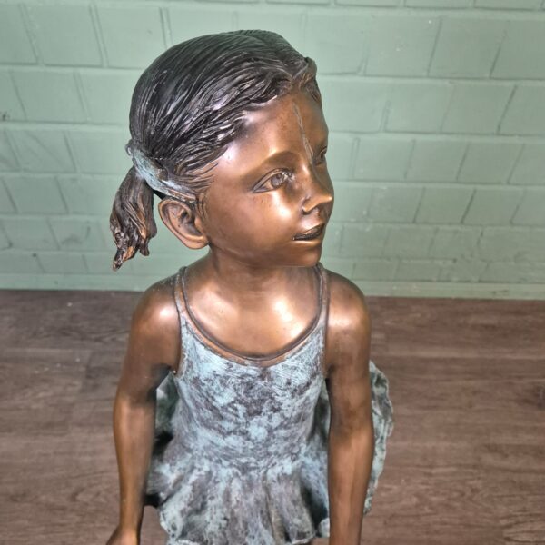Statue Girl Ballet Bronze 1,02 m - Image 6