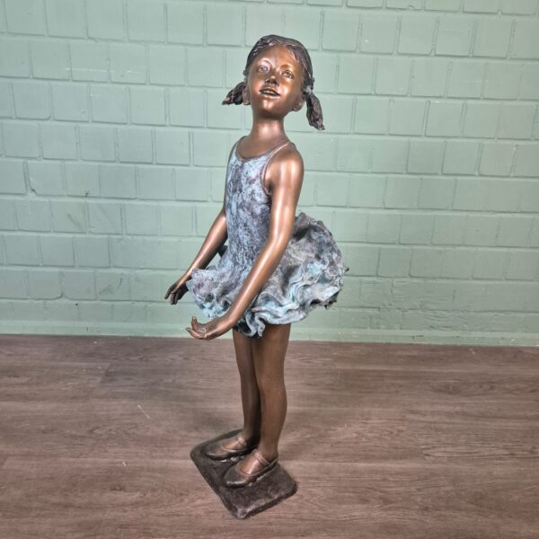 Statue Girl Ballet Bronze 1,02 m