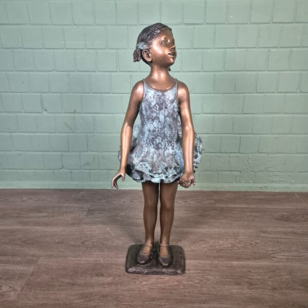 Statue Girl Ballet Bronze 1,02 m - Image 2