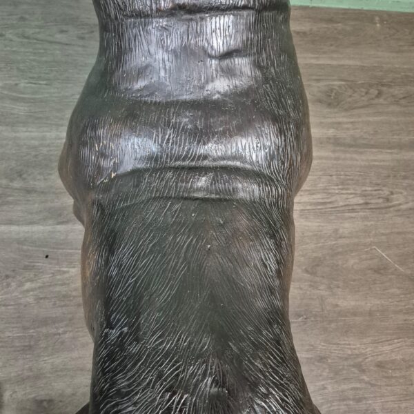 Statue Dog Bulldog Bronze 0,72 m - Image 10
